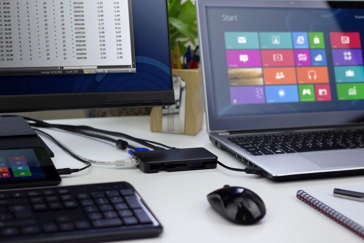 Image du produit Targus Adaptateur USB pour écrans multiples (Port de connexion (propriétaire), 1 ports)