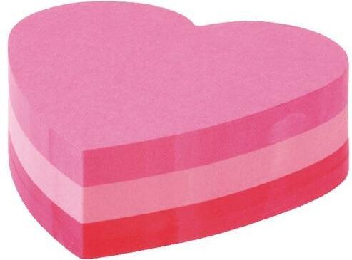 Produktbild Post-it Herz (7 x 7 x 12.5 cm)