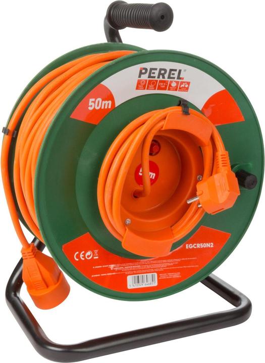 Velleman GARDEN CABLE REEL 50 m - 3G1.5 (50 m, 1.50 mm²)