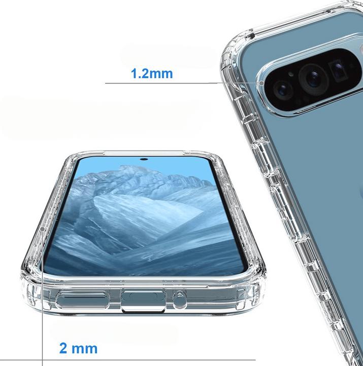 Actual product image Cover-Discount Google Pixel 9 / 9 Pro - Full Protection protective case (Google Pixel 9, Google Pixel 9 Pro)