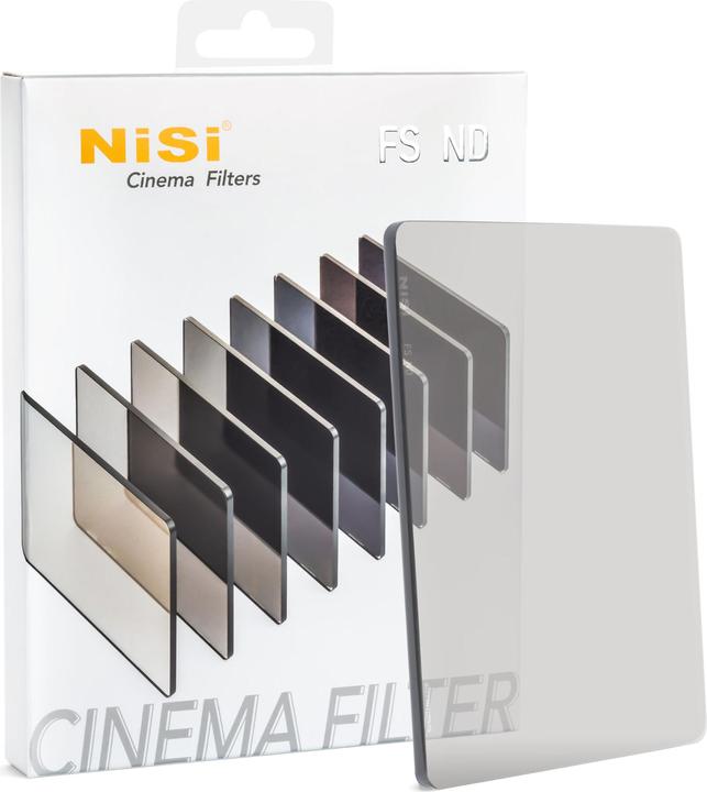 Produktbild Nisi Full Spectrum Cinema FS ND 4×5.65″ Nano Ti Neutral Density Filter (0.9) – 3 Stop (Neutral Color Filter)