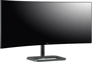 Actual product image LG Monitor 34UC87-B LCD display 86.36 cm (34"") curved design black (3440 x 1440 pixels, 34")