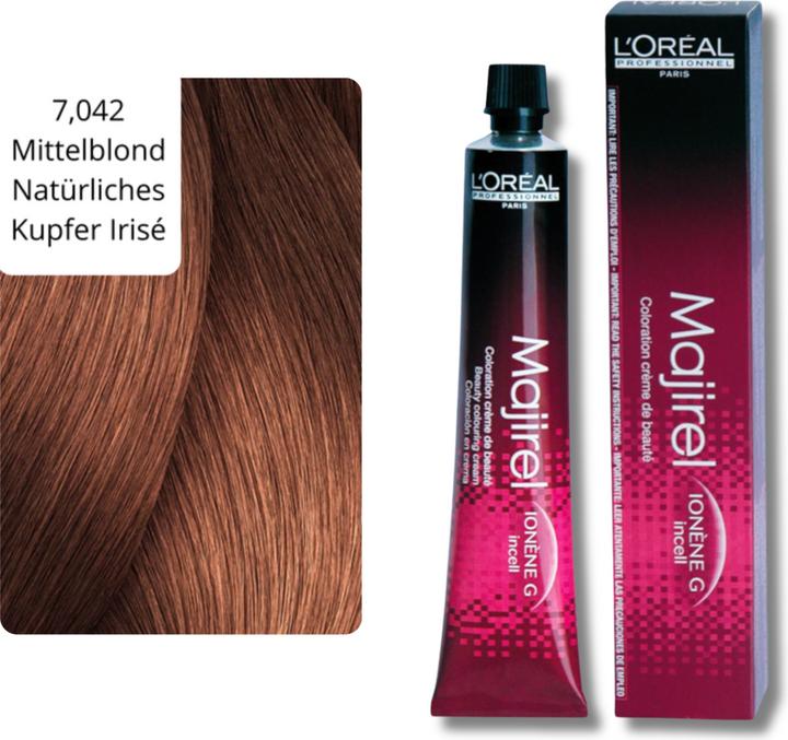 Image du produit L'Oréal Professionnel Majirel (7 042 Blond moyen Cuivre naturel Irisé)