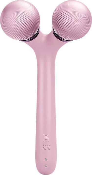 Image du produit Konjac Sponge Roller soniczy do twarzy i ciała 4w1 Geske z Aplikacją (różowy)