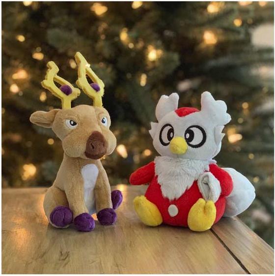Actual product image Pokémon Delibird Sitting Cuties Plush - 16 cm (16 cm)