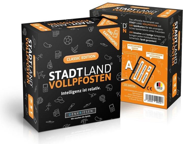 Productafbeelding Denkriesen Stadt Land Vollpfosten - Intelligentie is relatief (Duits)