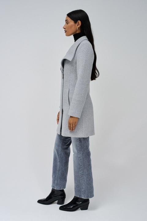Immagine prodotto Salsa Jeans Wool Coat With Fur Collar (XL)