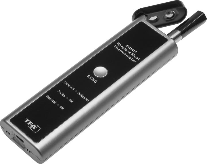 Actual product image TFA BBQ Thermometer inkl. L-Batterie anthrazit, FS-TFA