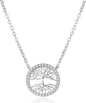 Agato Popular silver necklace Tree of Life AGS1560/47