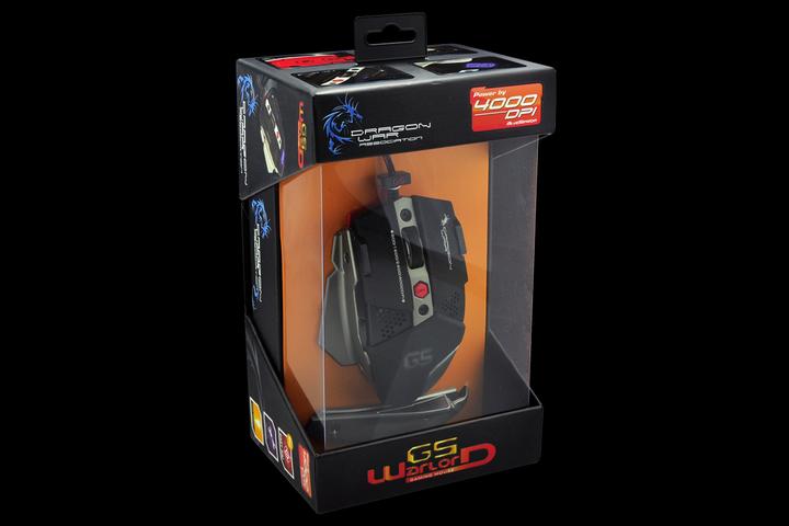 Actual product image Dragon War G5 Warlord Gaming Mouse incl. Mousepad (Cable)