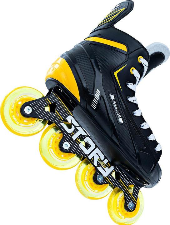 Actual product image Story Compact Mission roller hockey skates yellow 40 (1101005065144) (40)