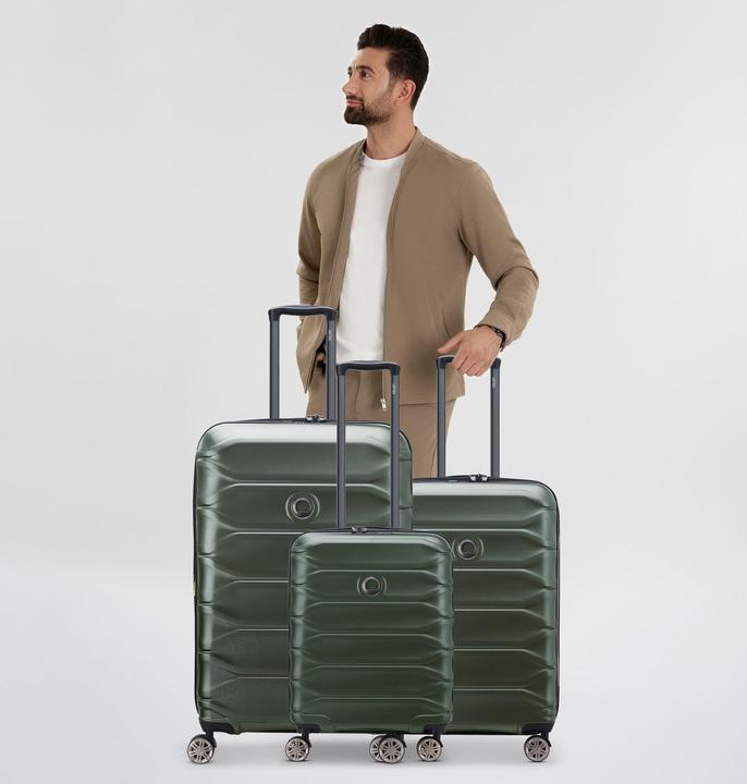 Produktbild Delsey Meteor 4 Rollen Kofferset 3-teilig mit Dehnfalte (221 l, XL (ab 115l))