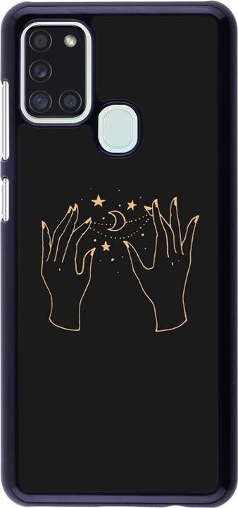 Actual product image PhoneLook Cover Grey magic hands (Samsung Galaxy A21s)