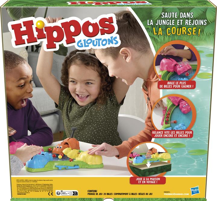 Image du produit Hasbro Gaming Hippos Gloutons (Français)