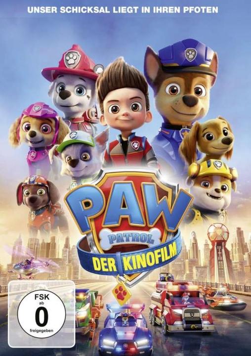 Produktbild Paw Patrol - Der Kinofilm (DVD, 2021, Deutsch)
