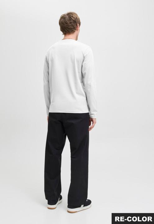 Actual product image Jack & Jones Jjeorganic Basic Tee Ls O-Neck Noos (L)