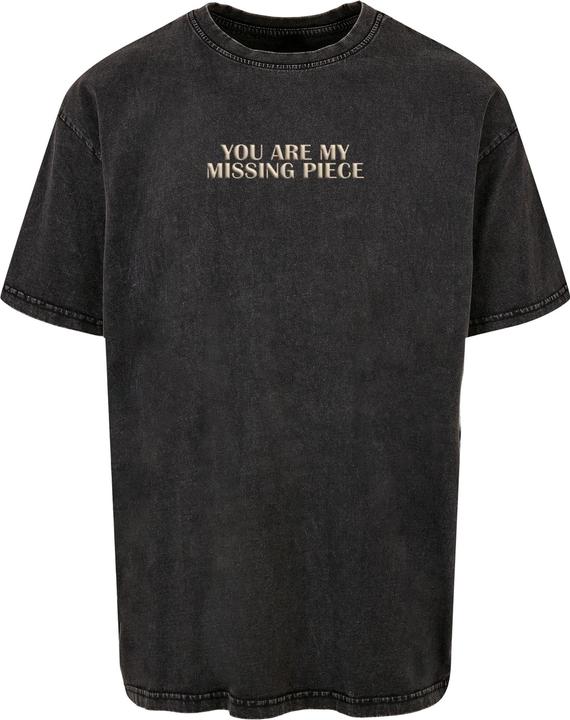 Actual product image Merchcode Missing Piece Acid Washed Heavy Oversize Tee - 136217 (L)