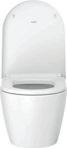 Image du produit Duravit WC suspendu ME by Starck RIMLESS profond, 370x570mm HygieneGlaze blanc