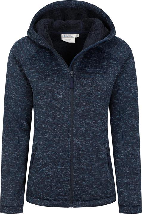 Immagine prodotto Mountain Warehouse Nevis Felpa con Cappuccio e Zip Intera Cerniera su intera lunghezza Donna (40)