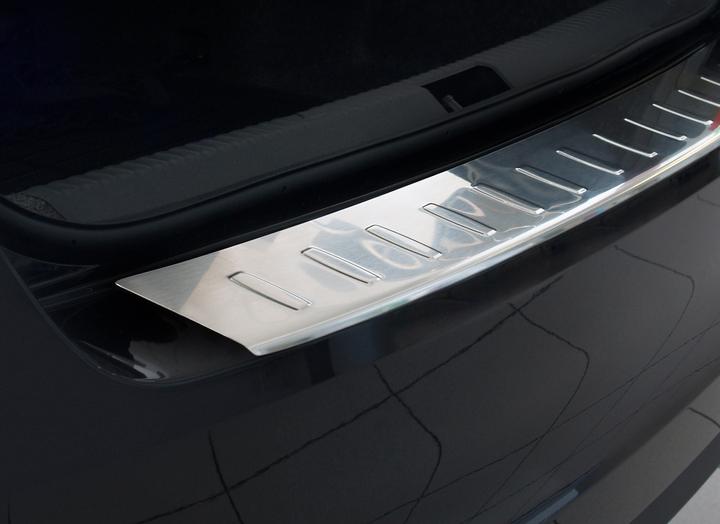Actual product image Avisa Stainless steel bumper protection for Skoda Octavia Sedan from 2013 to 2020 (Rear)