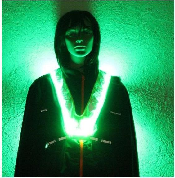 Actual product image Animal Light LED Leuchtweste Flex