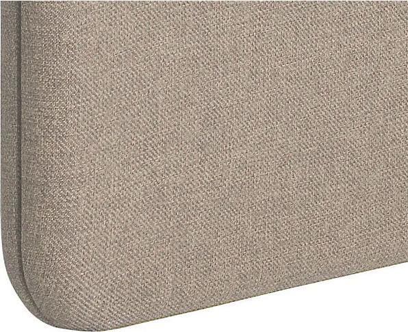 Image du produit kaiserkraft Cloison acoustique Softline Salsa, h x l 1360 x 1200 mm, tissu, beige.