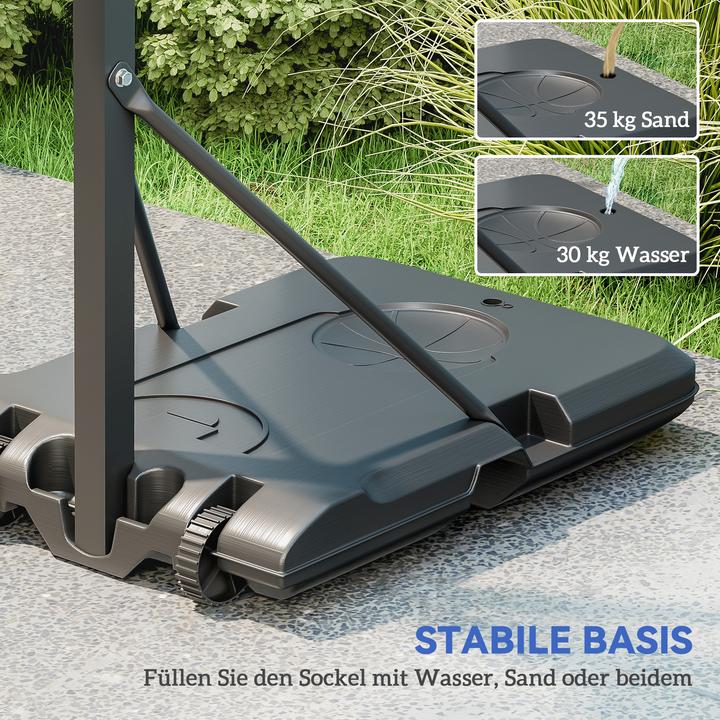 Immagine prodotto SportNow Basketballkorb Stahl, Kunststoff Schwarz