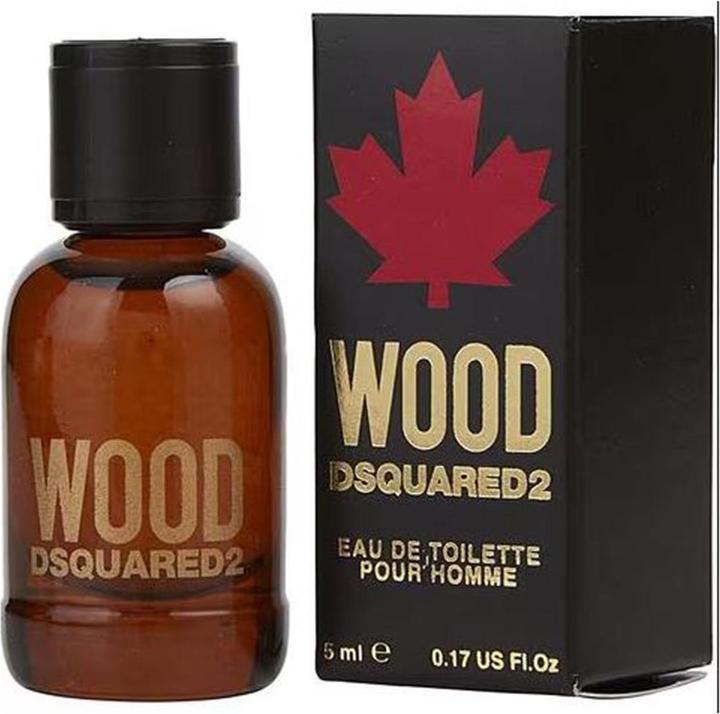 Actual product image Dsquared2 Wood pour Homme Eau de Toilette - Miniature - 5ml (Eau de toilette, 5 ml)