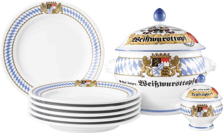 Produktbild Seltmann Weiden Compact Bayern Weisswurst Set 8tlg (8 Stück)