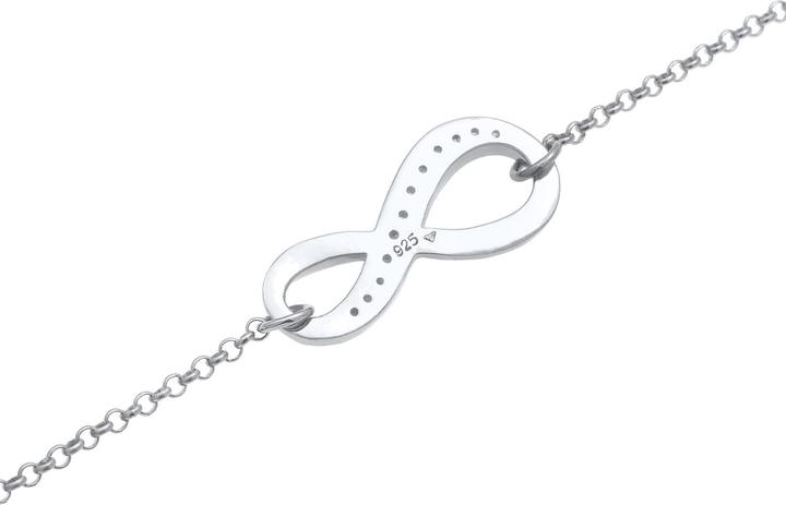 Elli Infinity (18 cm, Zirkonia, 925er Sterling Silber)