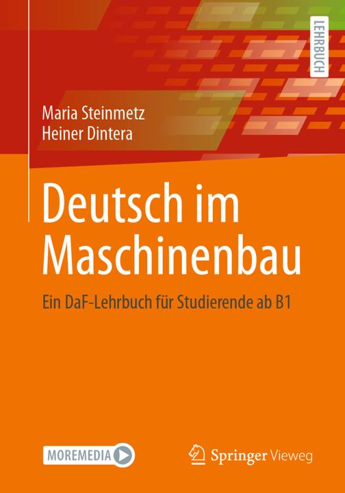 Produktbild Steinmetz:Deutsch im Maschinenbau (Deutsch, Heiner Dintera, Maria Steinmetz, 2021)
