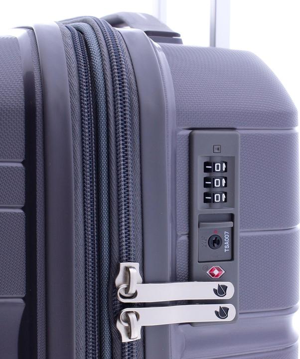 Image du produit Wüsthof 3800 4 roues trolley cabine 55 cm avec soufflet d'extension (36 l, Bagage à main (jusqu'à 50l))