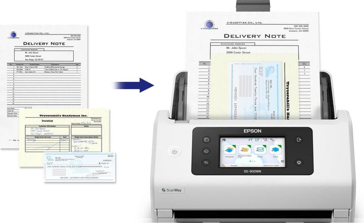 Produktbild Epson Workforce Dokumentenscanner DS-900WN (USB)