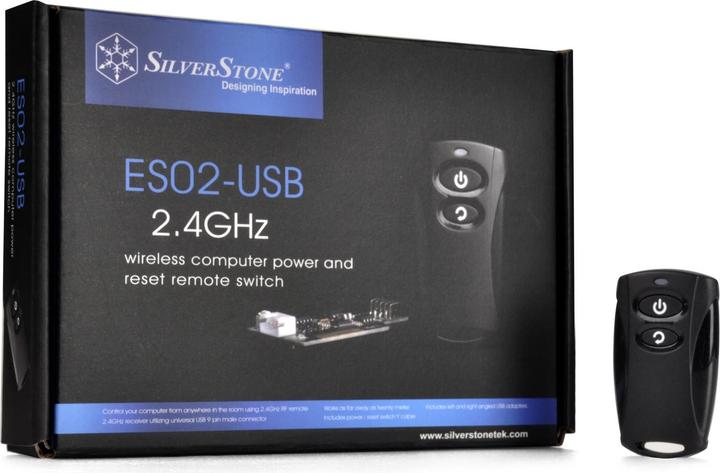 Image du produit Silverstone SST SST SST-ES02-USB (Télécommande spécifique à l'appareil, Fréquence radio (RF))