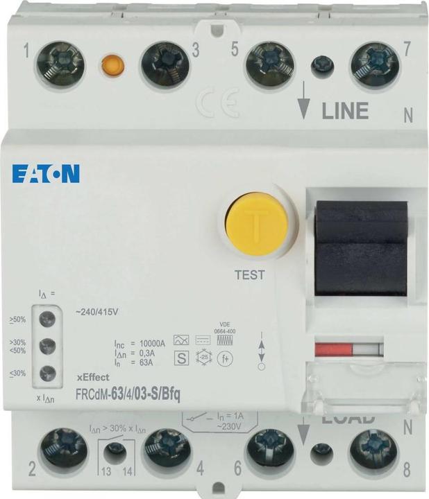 Produktbild Eaton Digitaler FI-Schalter, allstromsensitiv, 167910