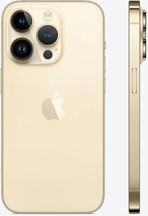 Image du produit Re!commerce iPhone 14 Pro (128 Go, Or, 6.10", 48 Mpx, SIM + eSIM, A / Comme neuf)