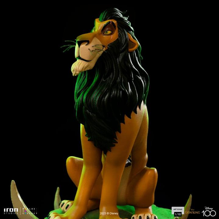 Immagine prodotto Iron Studios Statuetta del Re Leone 1/10 Art Scale Scar Regular 16 cm