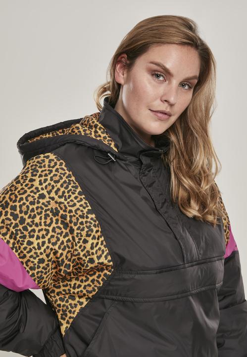 Actual product image Urban Classics Ladies AOP Mixed Pull Over Jacket (XS)