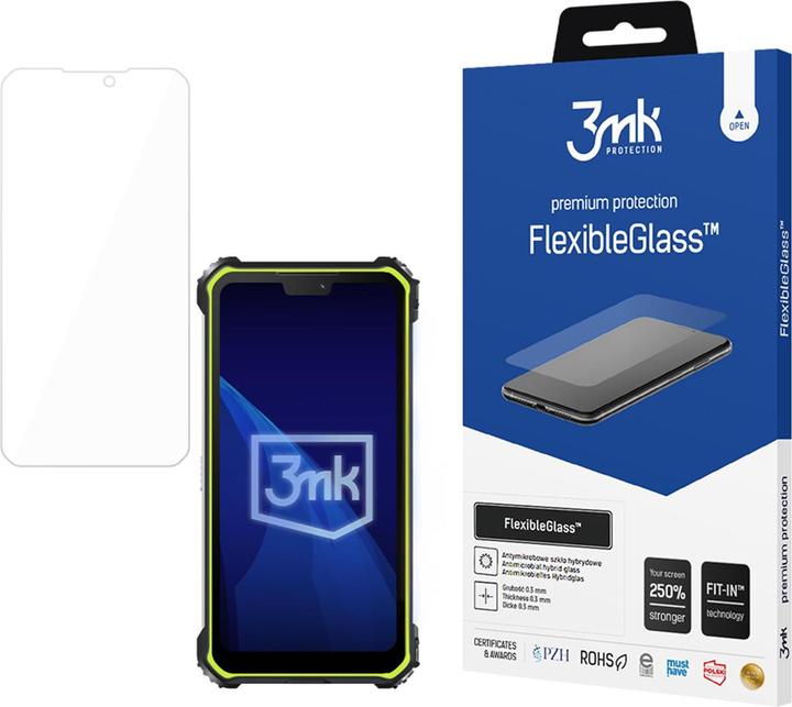 Actual product image 3MK Hybridglas FlexibleGlass für Rugged Phones M10 (HTC One M10)