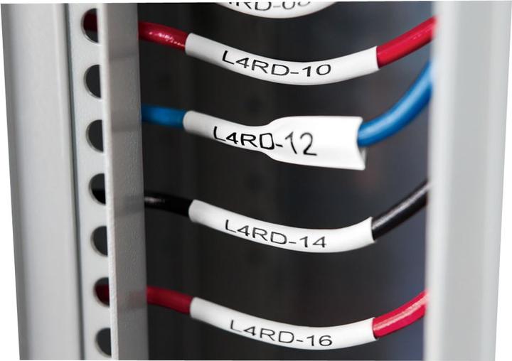 Produktbild Dymo Rhino Heat Shrink Tube 24mm white (2.40 cm, Weiss)