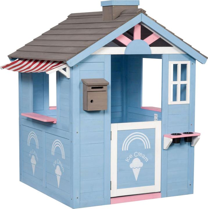 SwingKing Maison de jeu en bois Icecream