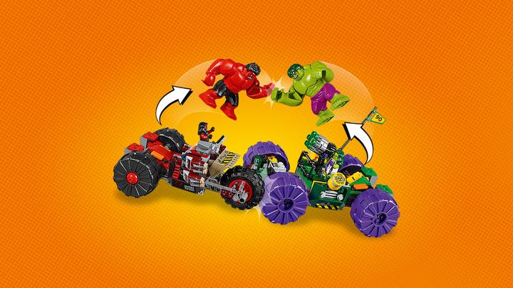 Produktbild LEGO Marvel Super Heroes Hulk gegen Red Hulk (76078, LEGO Marvel)