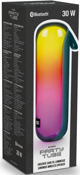 Produktbild Bigben Tube - Bluetooth Speaker (4 h, Ohne externe Stromquelle)