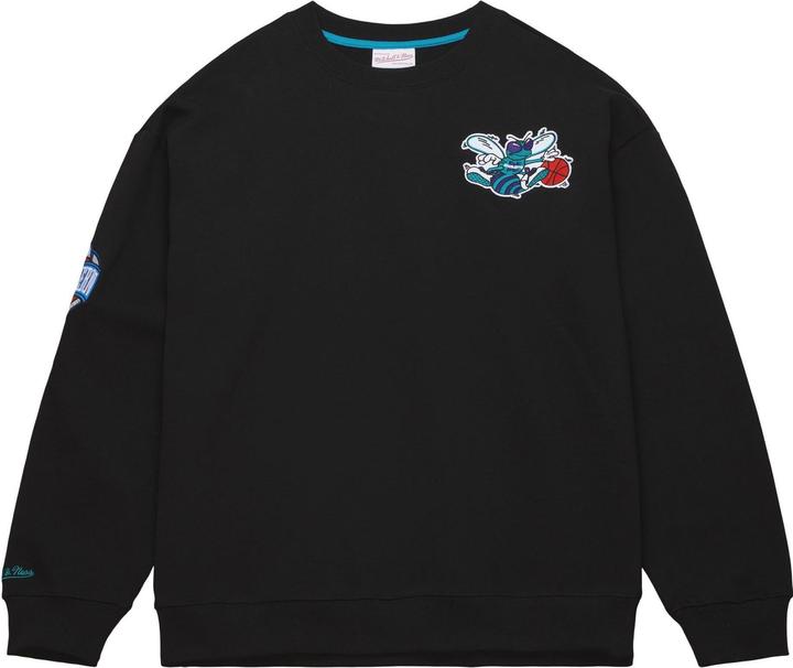 Mitchell & Ness Fleece Pullover Charlotte Hornets - L (L)