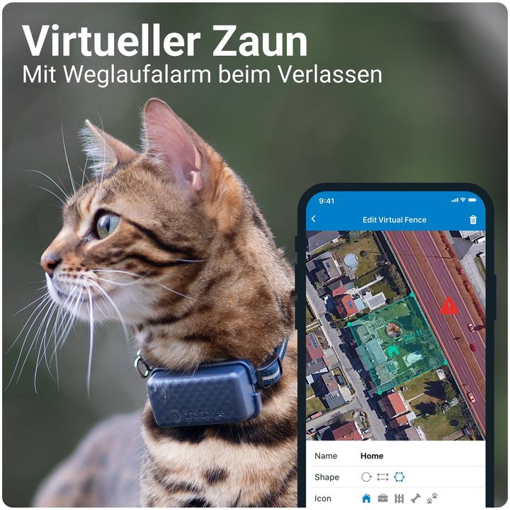 Actual product image Tractive CAT Mini GPS Tracker for Cats (Cat, General)