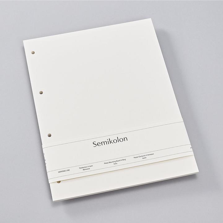 Produktbild Semikolon 4 Loch rohweiss