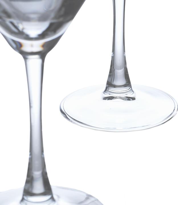 Produktbild Relaxdays 6x Martini-Glas (1.70 dl, 6 x, Martini Gläser)