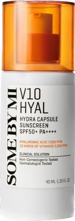 Some By Mi V10 Hyal Hydra Capsule Sonnenschutz SPF50+ 40ml (Sonnencreme, SPF 50+, 40 ml)