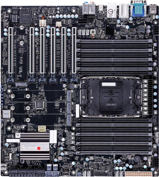 Image du produit Supermicro X13SWA-TF (LGA 4677, Intel W790, E-ATX)