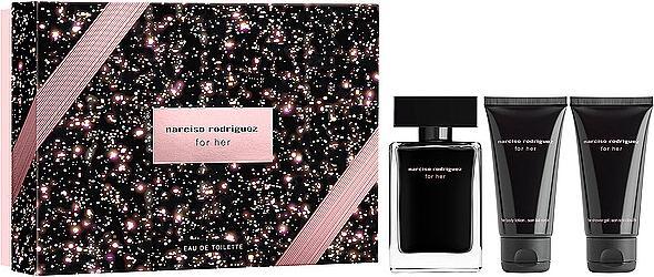 Narciso Rodriguez For Her Christmas 24 Eau de Parfum 50 / Body Lotion Shower Gel (Parfum set)